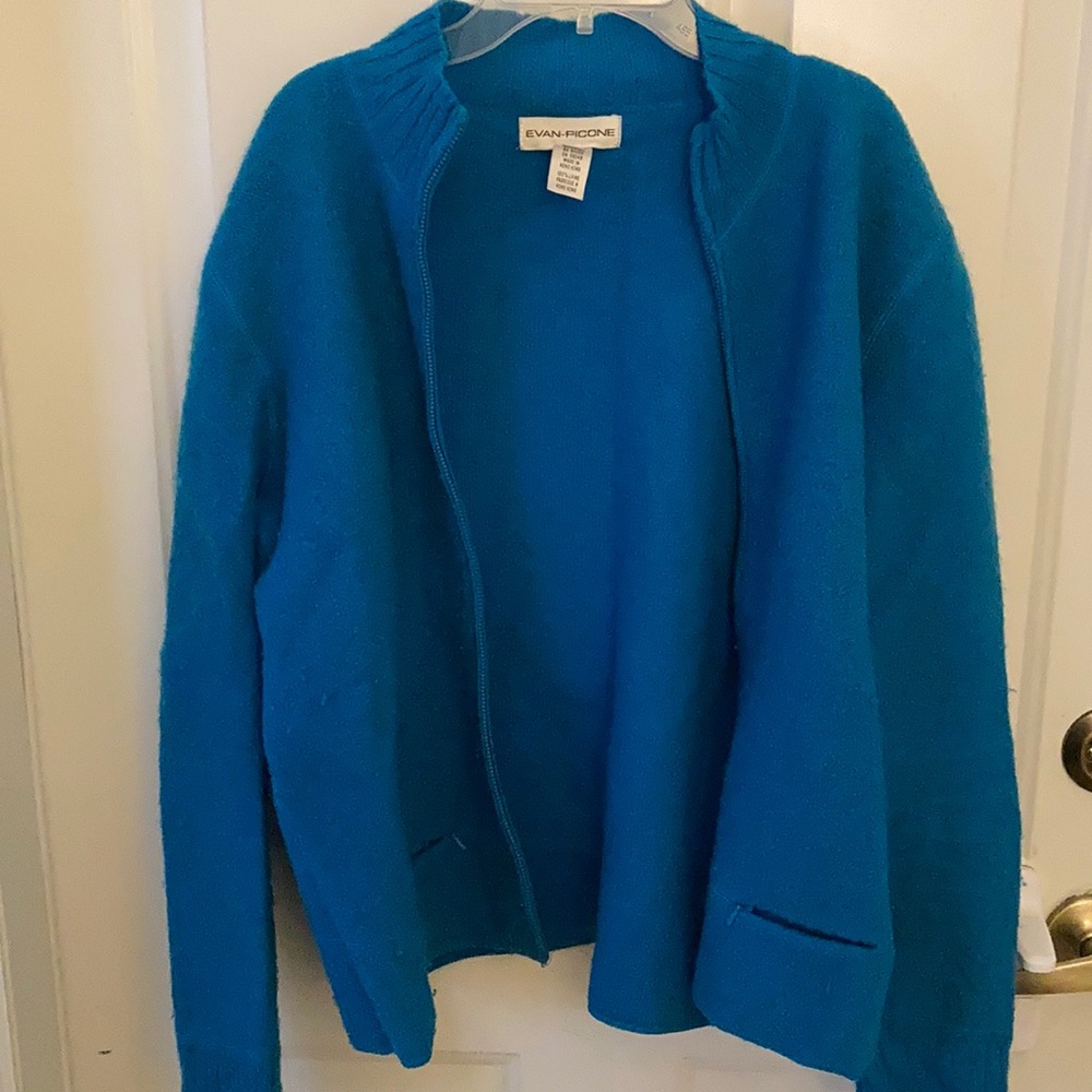 Evan Picone sweater jacket